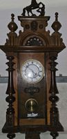 Wanduhr/Pendeluhr Holz funktionstüchtig