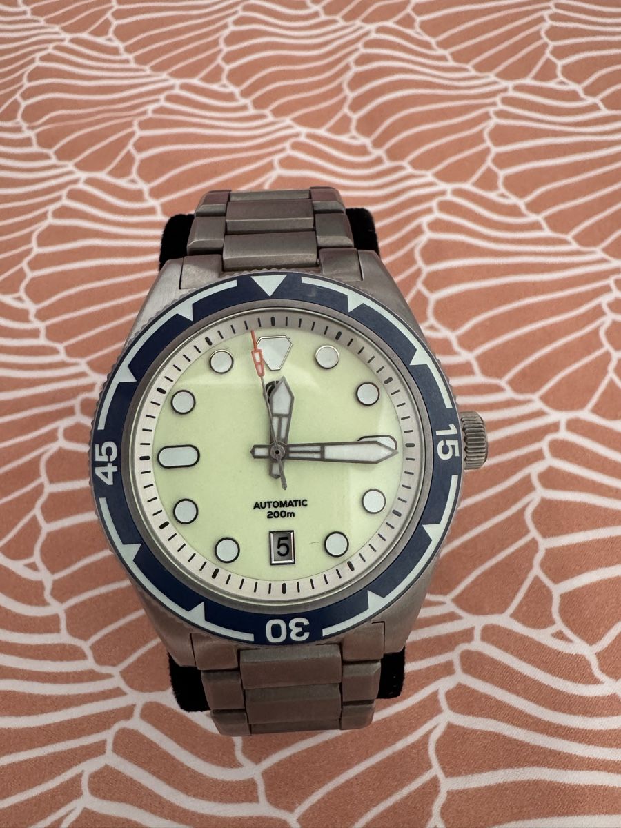 Orologi: Signum Cuda Titanium - Full Lume Collection Dive Watch – Usato da Zürich venduto da senorpantalon 5
