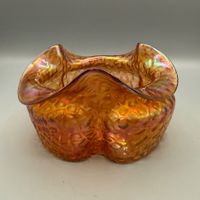 Kunstglasschale irisierend Jugendstil Lötz,Kralik,Palme?