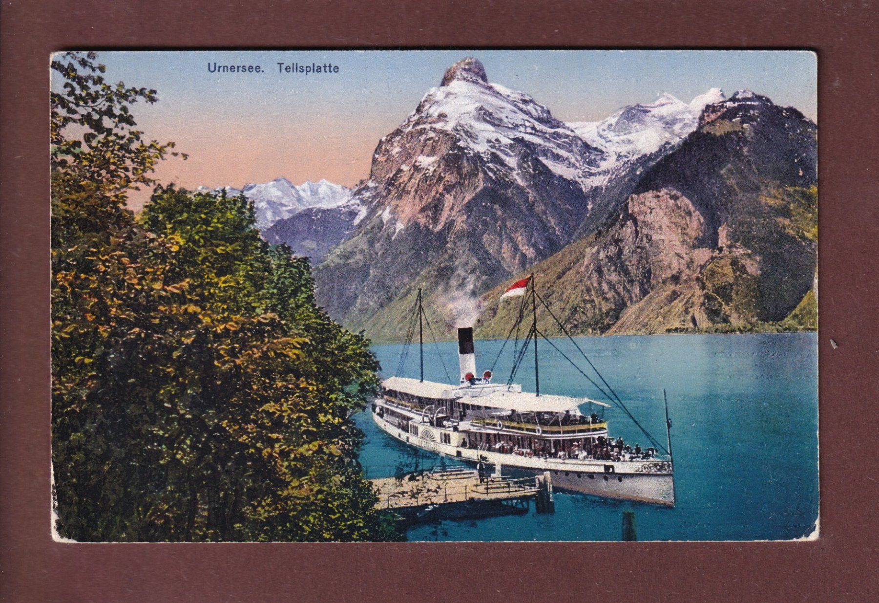 Ansichtskarten: URNERSEE - Schiff – Gebraucht aus Pully von nicecards