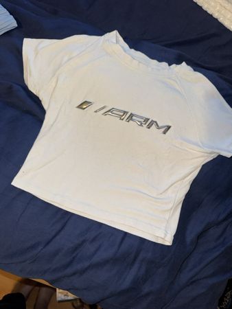 Cool IARM T-shirt, White, Y2K