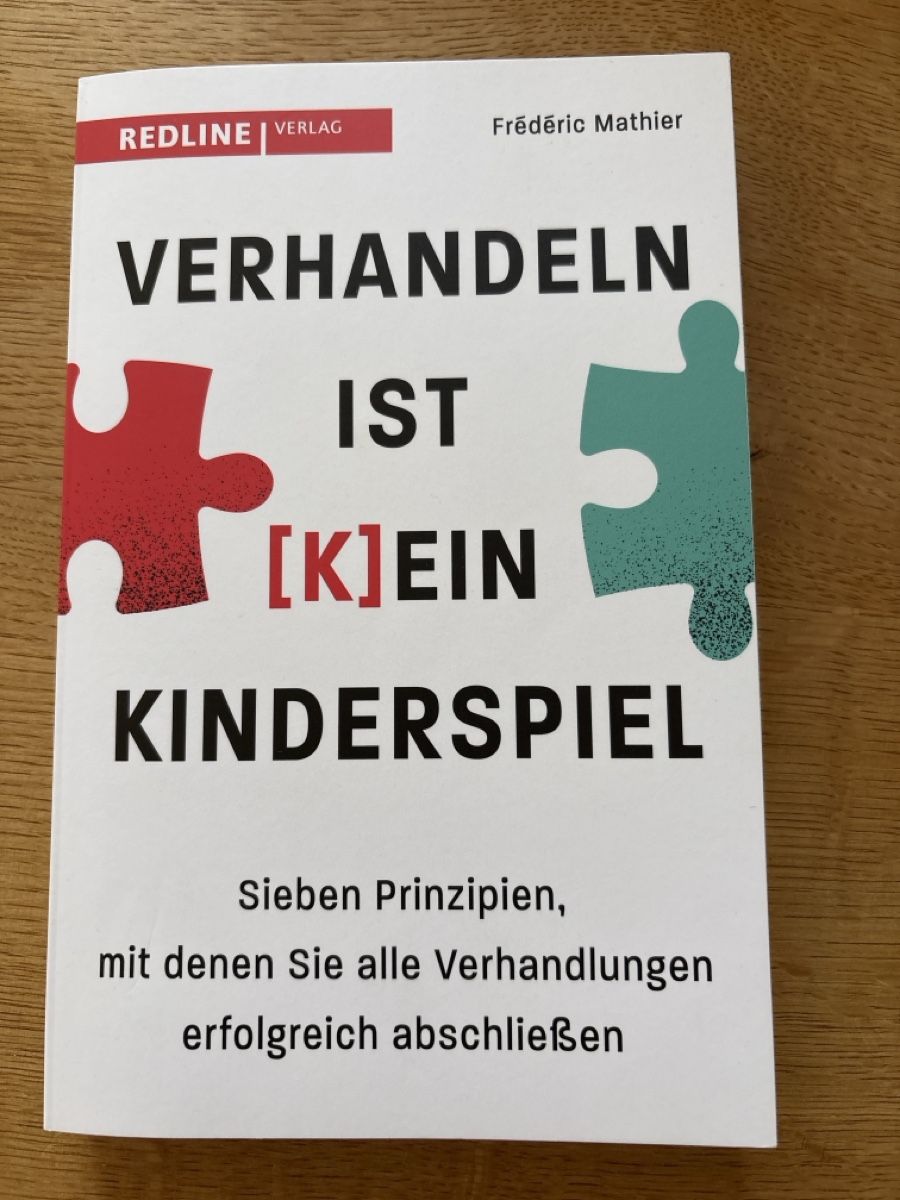 Bücher: Verhandeln ist kein Kinderspiel, Frédéric Mathier – Neu (gemäss Beschreibung) aus Bubendorf von gogo31