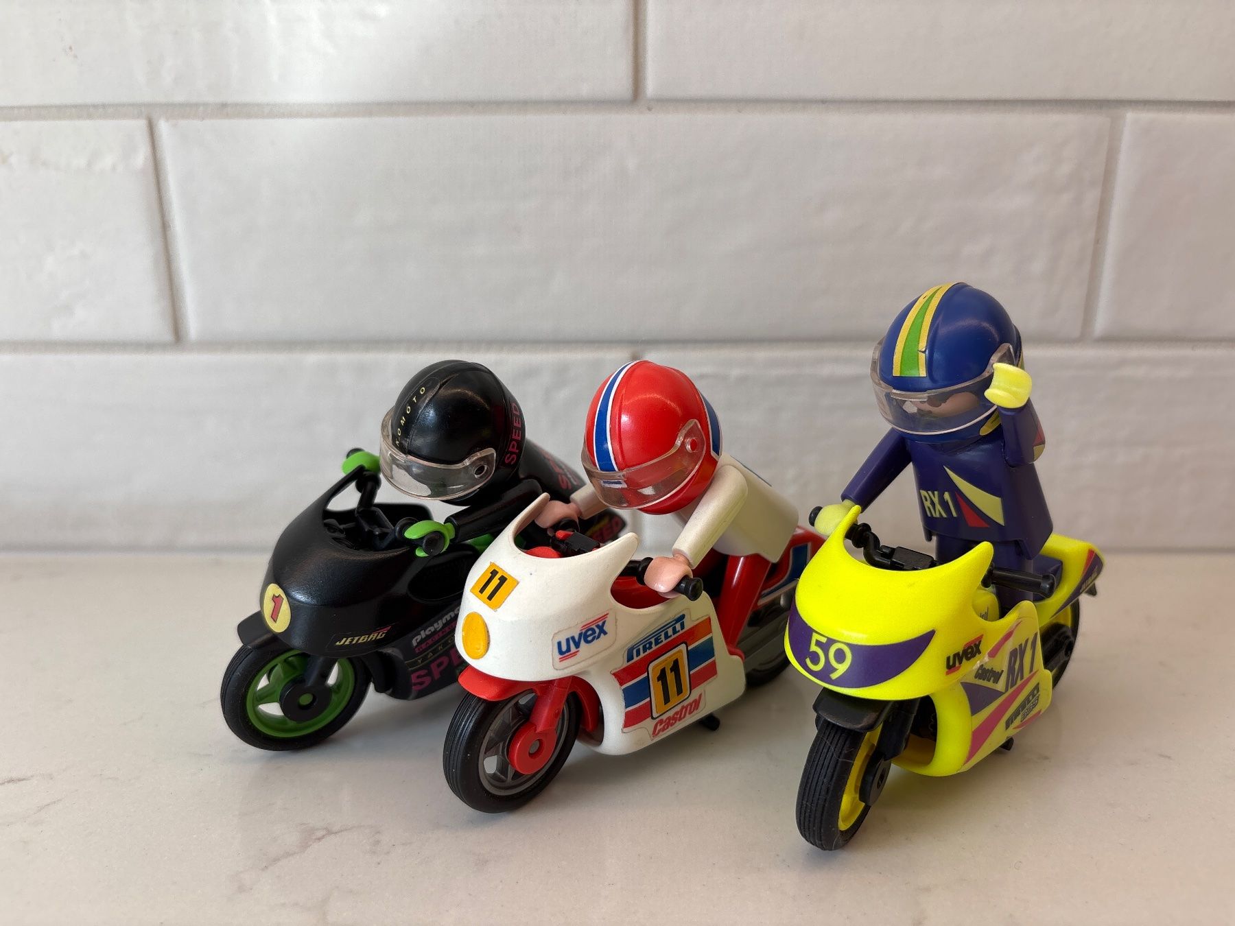 Playmobil Spielzeuge: Playmobil 3 Moto de course – Gebraucht aus Gollion von Hampton