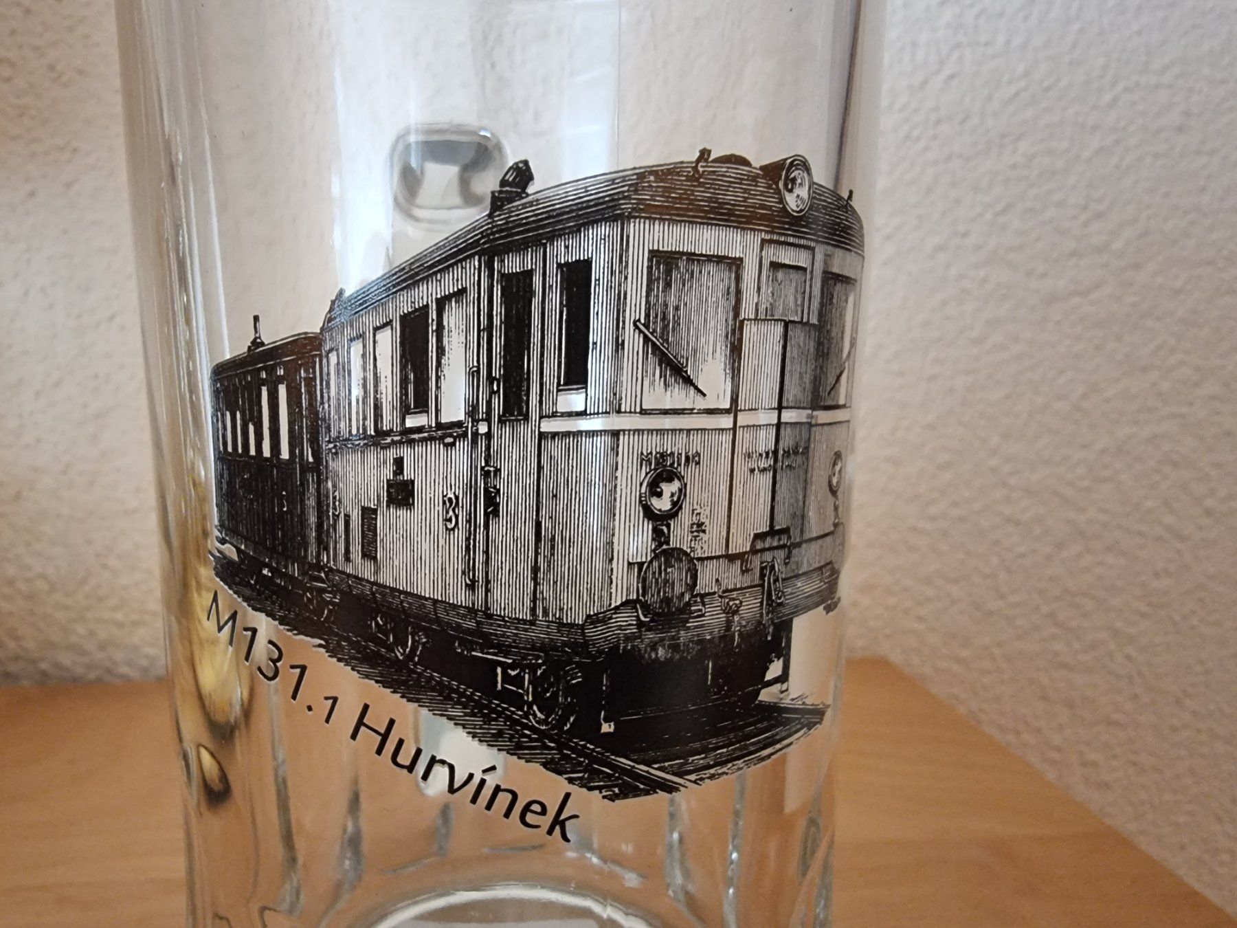 Bicchieri: Bierglas mit CSD Lokomotive Hurvinek – Usato da Gockhausen venduto da medved007