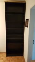 Regal (Serie Billy von Ikea). H/B/T 202/80/28. Schwarzbraun.