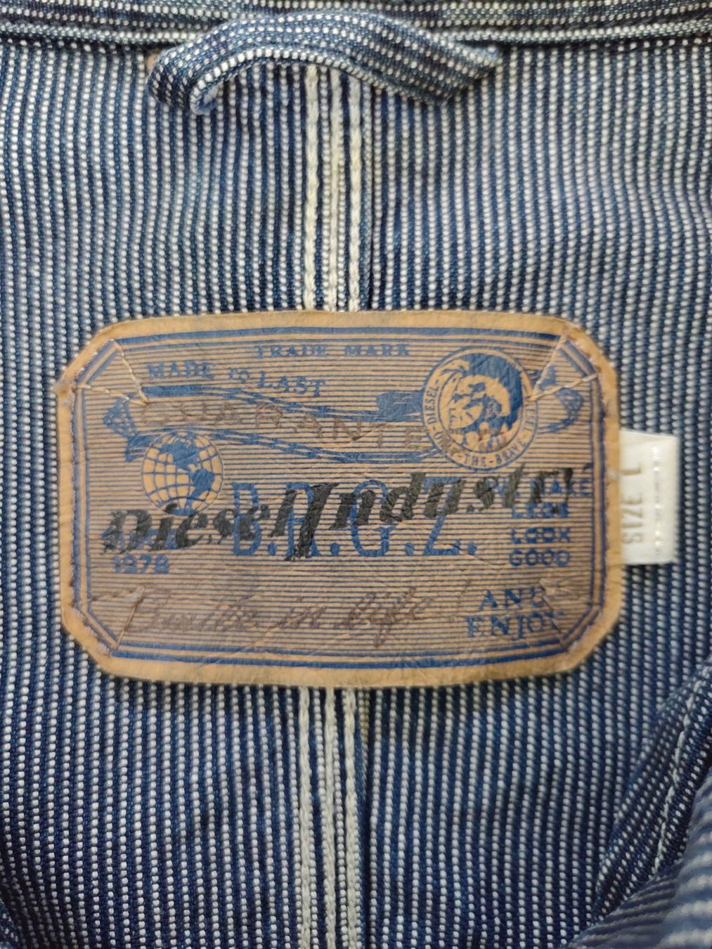 Diesel Giacche: Veste en jeans Diesel Industry – Usato da Lausanne venduto da Ljab 4