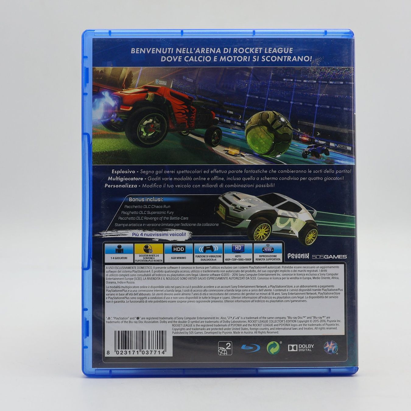 Giochi: Rocket League [Collector's Edition]  - PS4 – Usato da Paudex venduto da dindeboy 2