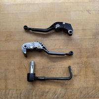 Motorrad Bremshebel / Kupplungshebel und Bremshebelschutz 