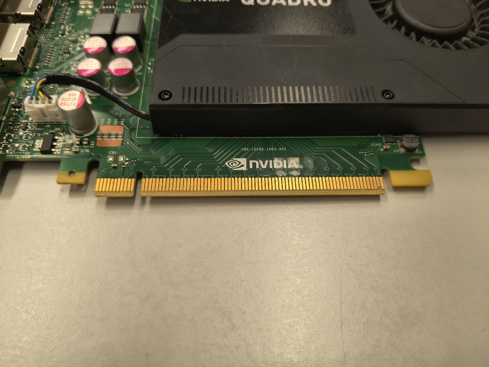 Nvidia Schede grafiche: NVIDIA Quadro Graphics Card Good Used Condition – Usato da Zürich venduto da TrainLine 2