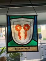 Wappenschild Rapperswil Glas
