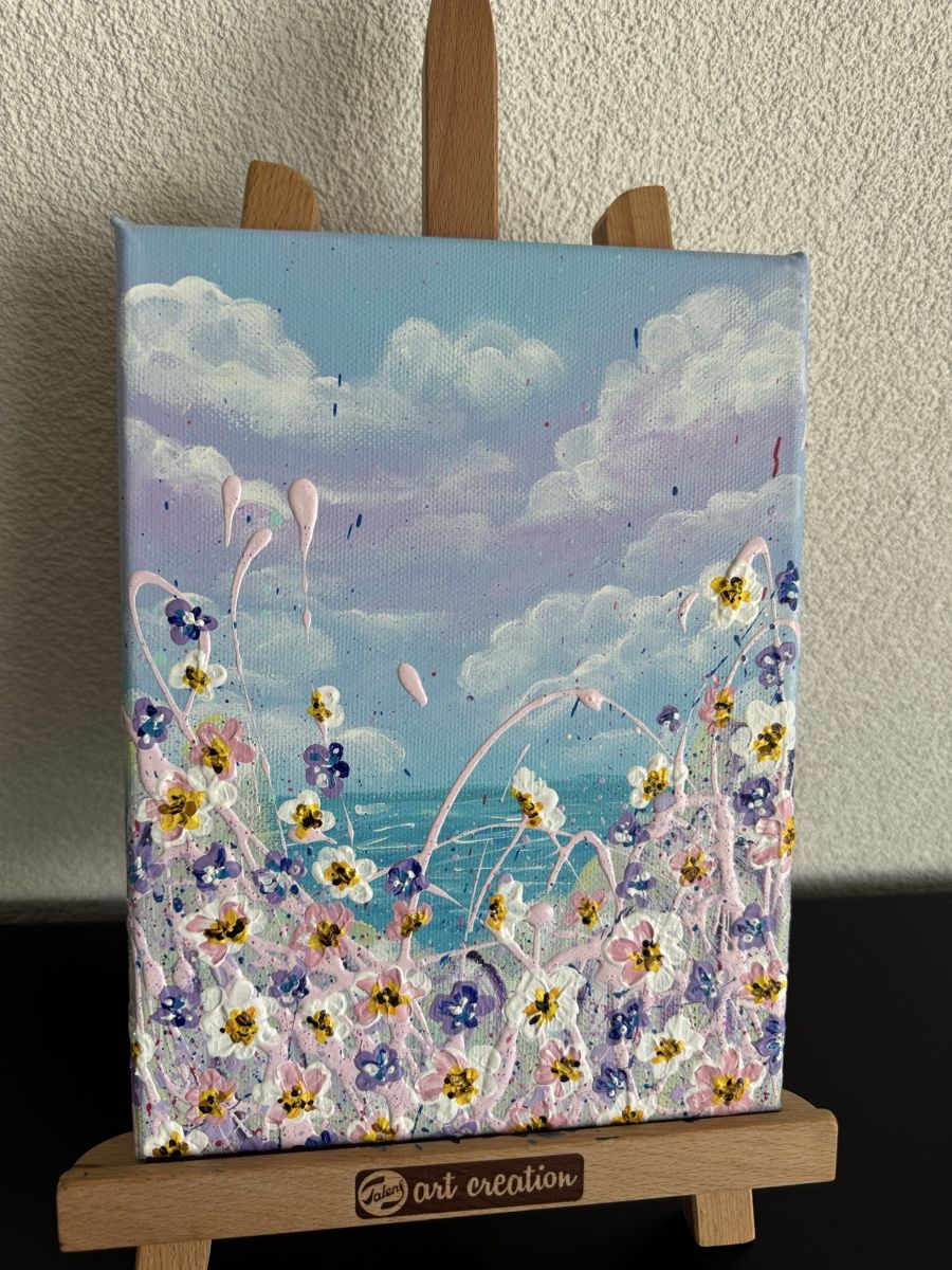 Dipinti: Gemälde Floral Sky – Nuovo e nell'imballaggio originale da Granges VS venduto da rvn 1