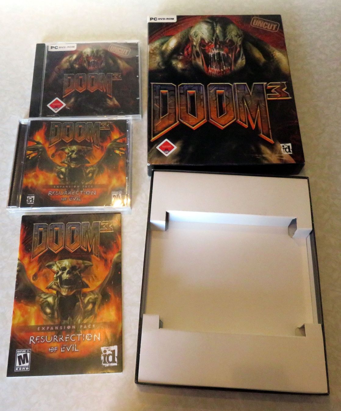 Giochi: Doom 3 PC DVD-ROM UNCUT Edition – Usato da Hinwil venduto da Koyuko 1