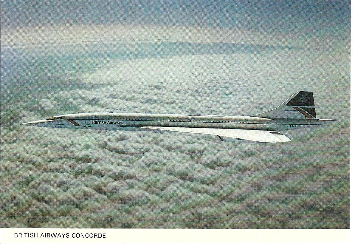 Cartoline postali: British Airways Concorde G-BOAD – Nuovo e nell'imballaggio originale da Thun venduto da Abigboss