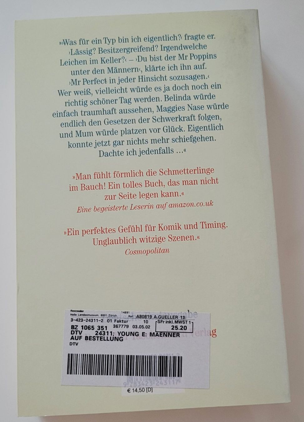 Libri: Elizabeth Young - Männer auf Bestellung – Usato da Zürich venduto da fourpaws 2