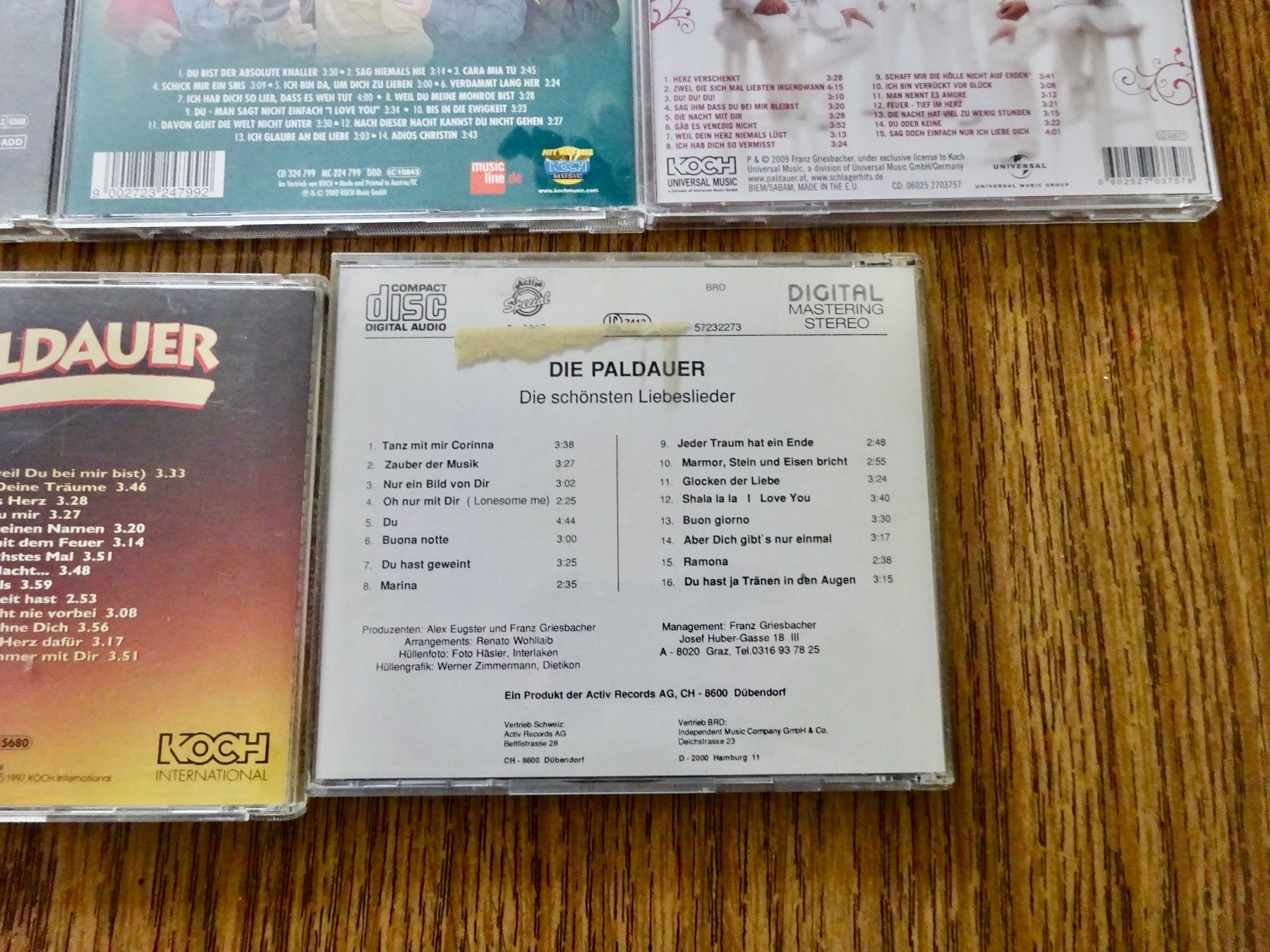 CD: 5 Musik CD`s DIE PALDAUER ! – Nuovo (secondo la descrizione) da Kaltbrunn venduto da Wigwam7 7