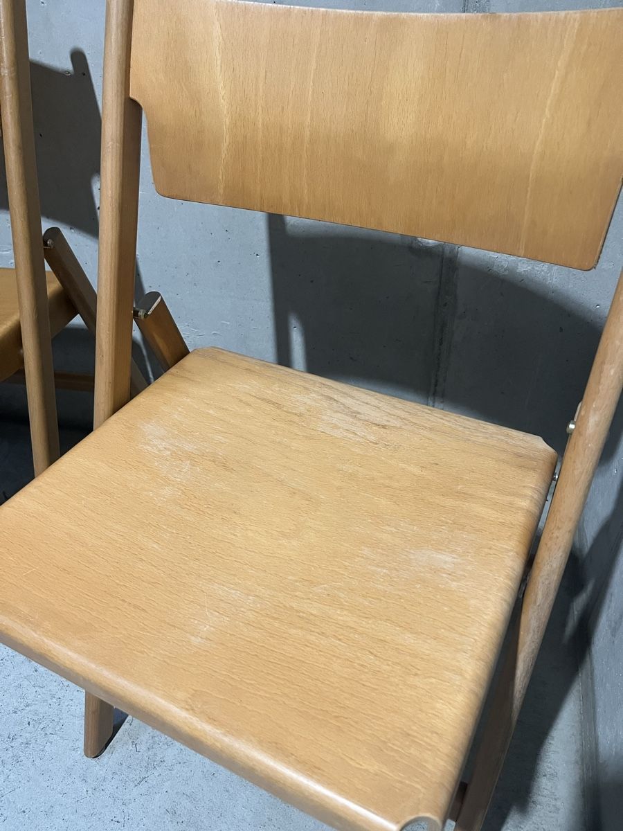 Chaises: Hans Eichenberger Klappstühle – D'occasion à Zürich par mianinni 5