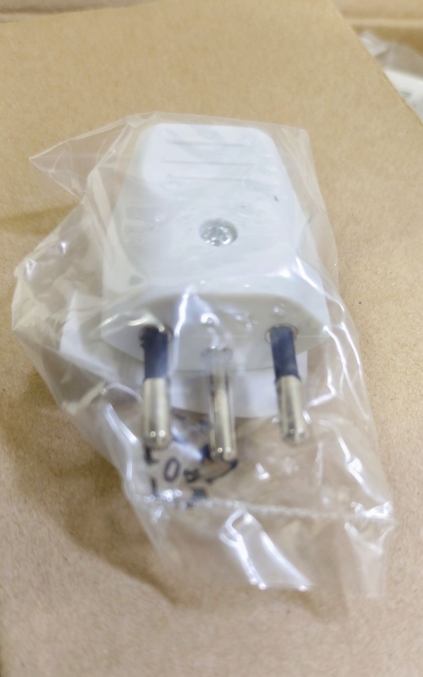 Swiss Type J plug | White | Set of 10 | New (Neu und originalverpackt ...