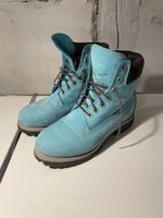 Trendige Timberland Stiefel Schuhe Türkis Grösse 7