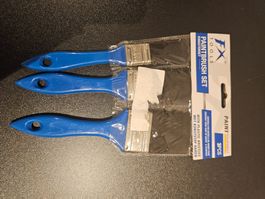 Neu -  Pinsel Set 3tlg.(Verp. Beschädigt))