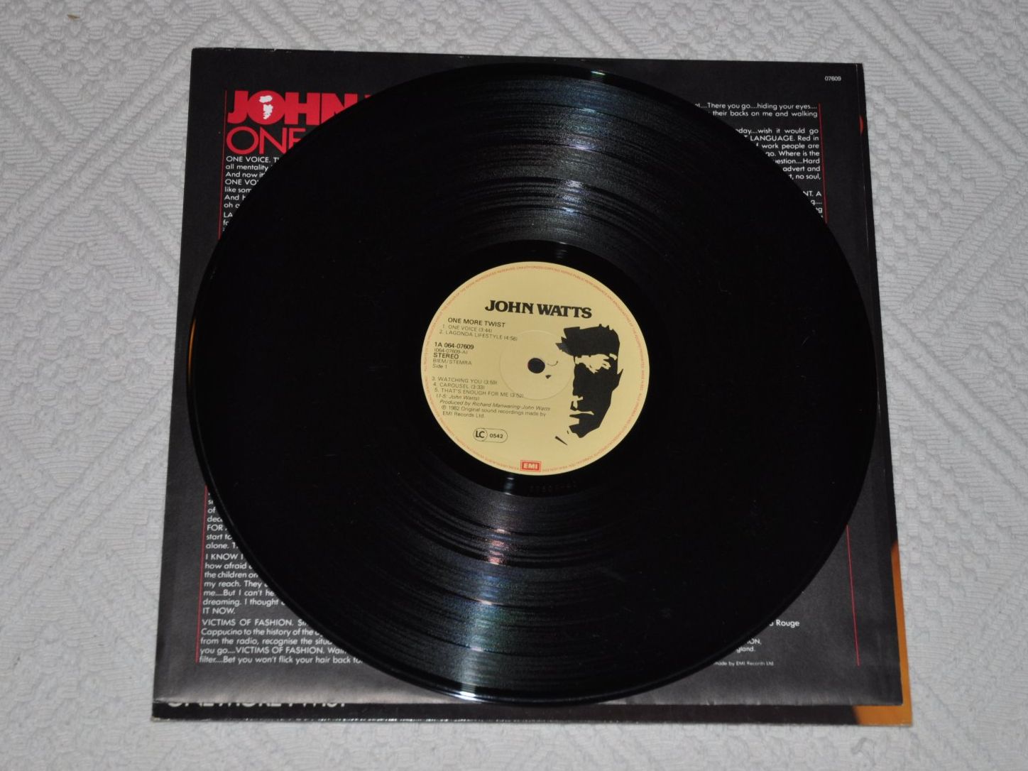 Schallplatten: LP John Watts - One More Twist – Gebraucht aus Boll von Theodora15 4