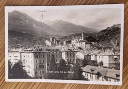 Sion et le Col de Ravyl, Ecole de recrues, Art. de montagne