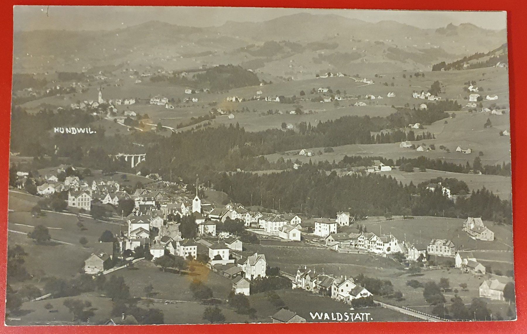 Cartoline postali: Waldstatt 1923 – Usato da Kreuzlingen venduto da Rschweiz1