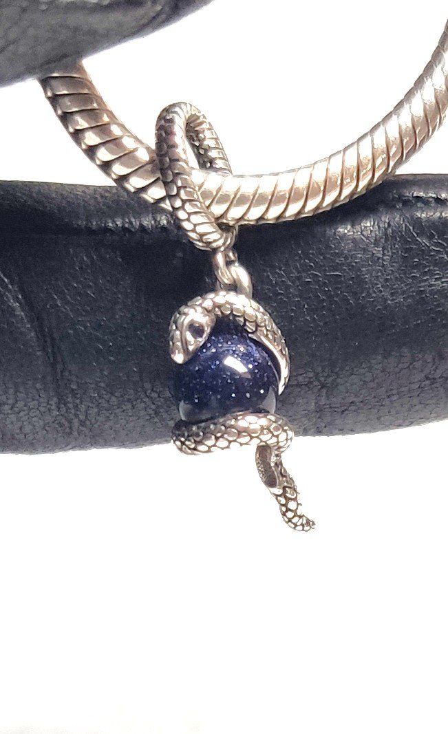 Anhänger: Charme serpent pour bracelet. – Neu und originalverpackt aus Lamboing von Qtrica 2
