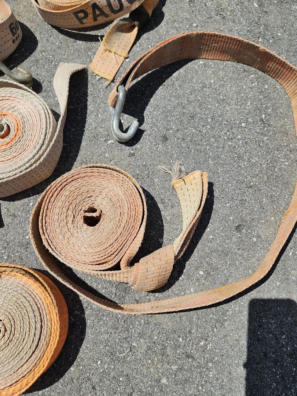 Attrezzatura da arrampicata: Spanngurten mit Spangen in verschiedene Längen – Usato da Rheineck venduto da Eulalia40 3