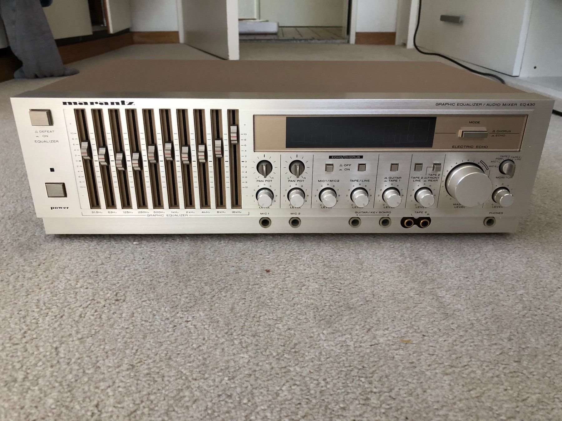 Marantz Equalizzatori: Marantz Graphic Equalizer EQ 430 HiFi-Gerät – Difettoso da Grenchen venduto da Kogi7