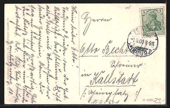 Cartoline postali: Frankfurt a. M., Internationale Luftschi – Usato da Berlin venduto da bartko-reher 1