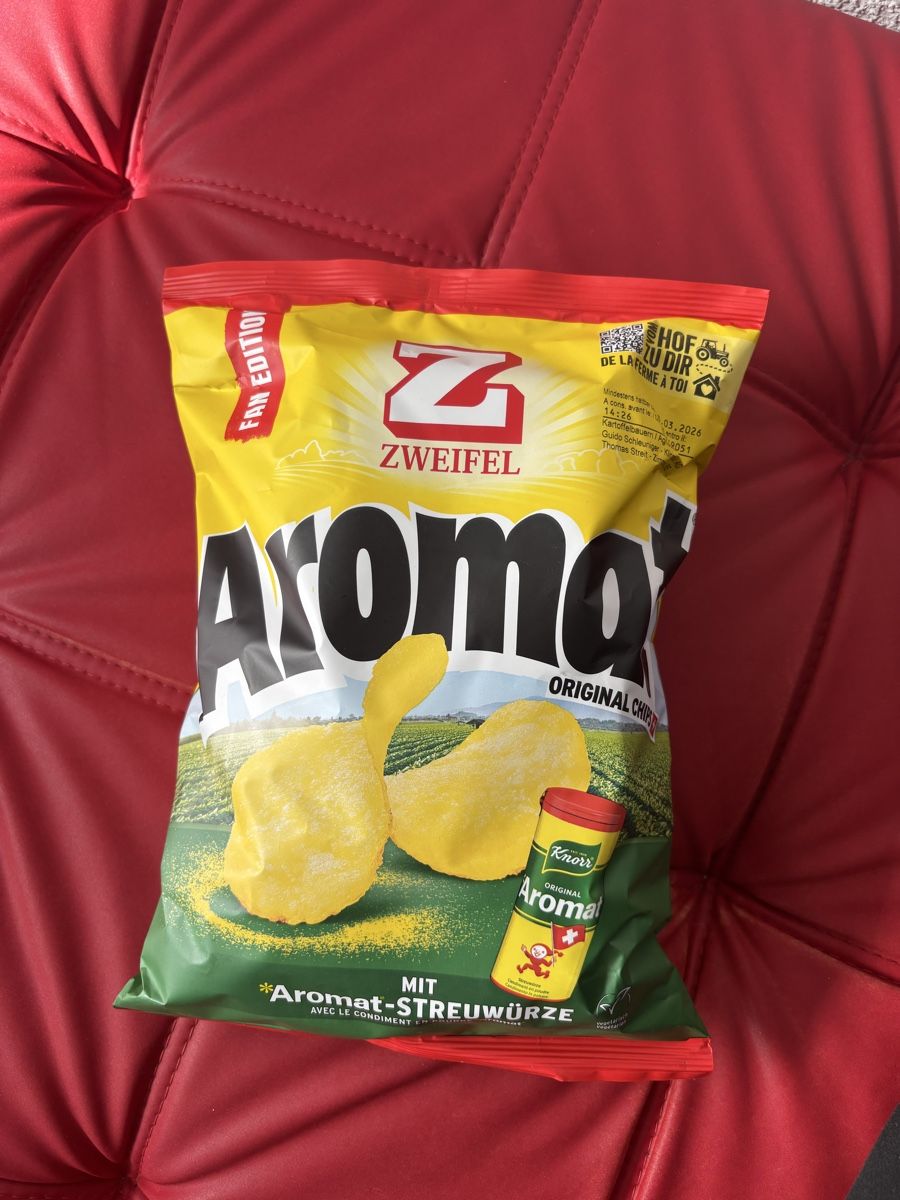 Zweifel Aromat Chips Original - LIMITED EDITION (Neu und ...
