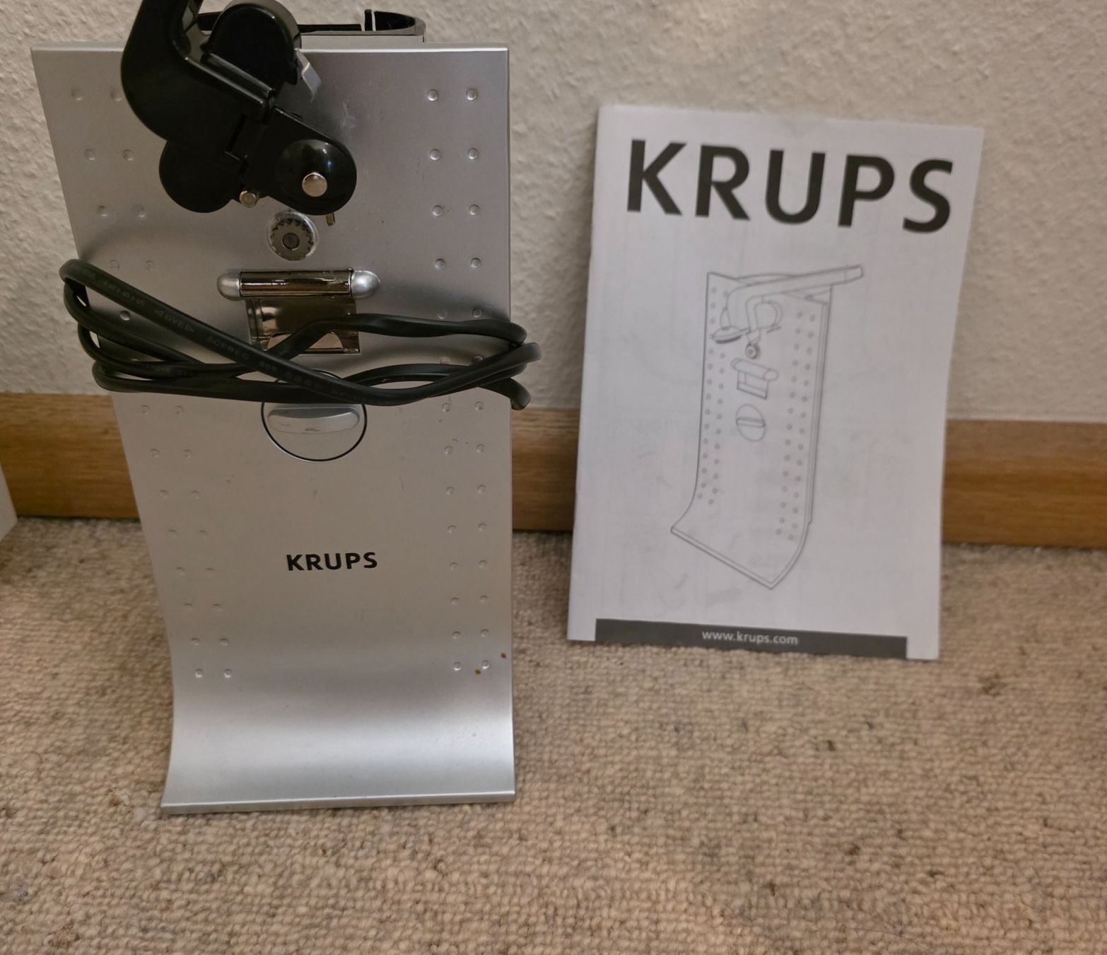 Krups Appareils de cuisine: Krups Dosenöffner "Open Control" elektrisch – D'occasion à Richterswil par Rem2011