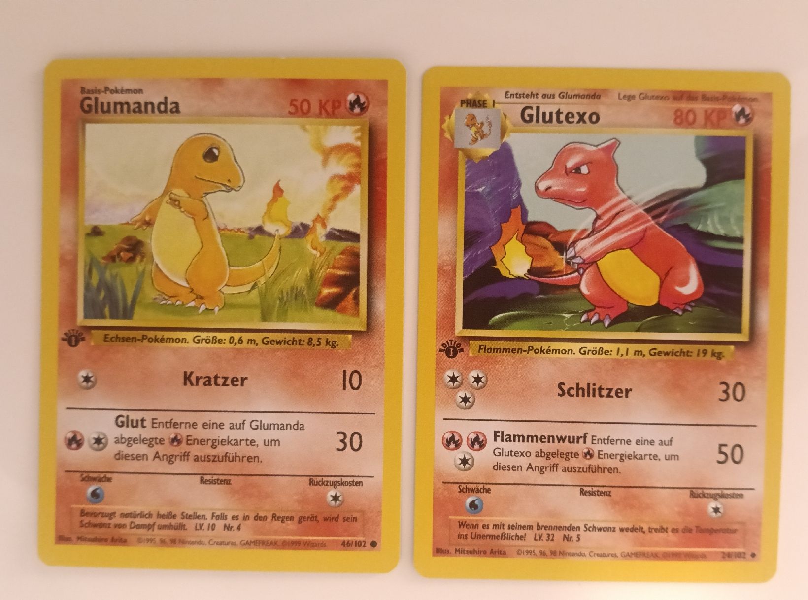 Pokémon Carte collezionabili:  Pokemon  Base Set 1. Edition Starter Sammlung – Usato da LEUZIGEN venduto da mic_sdh5 3