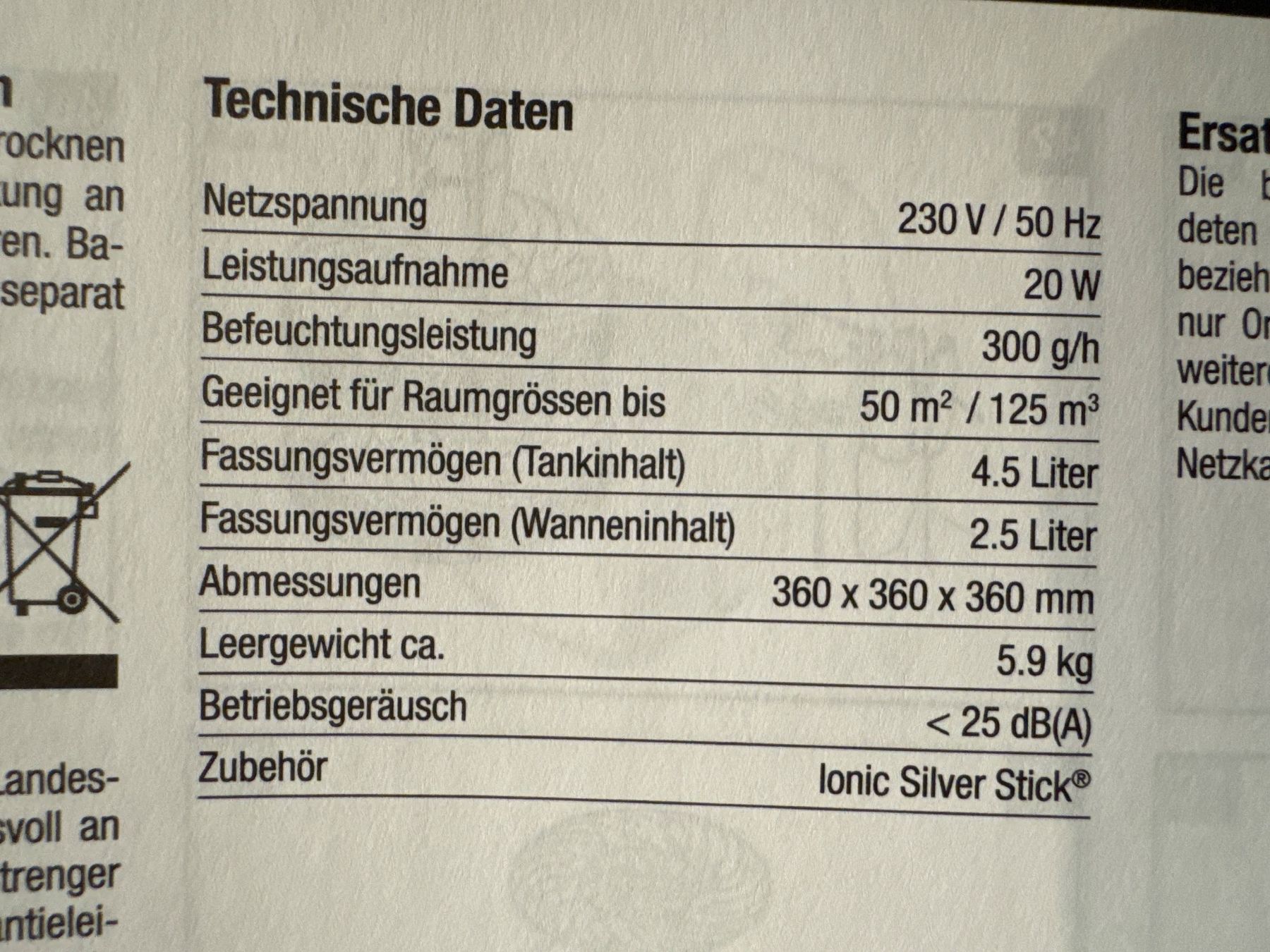 Boneco Umidificatori d'aria: BONECO 2055 Luftbefeuchter NEU – Nuovo (secondo la descrizione) da Sennwald venduto da CountryLife 8