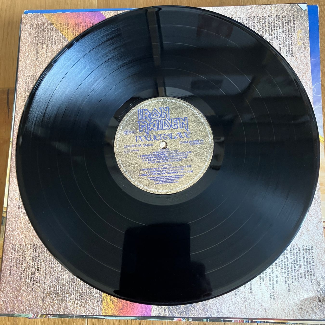 Dischi in vinile: Iron Maiden – Powerslave – Usato da Altdorf UR venduto da Metallic0 1