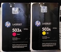 HP Toner pack 503A - Q7582A / Q7583A en état neuf non ouvert