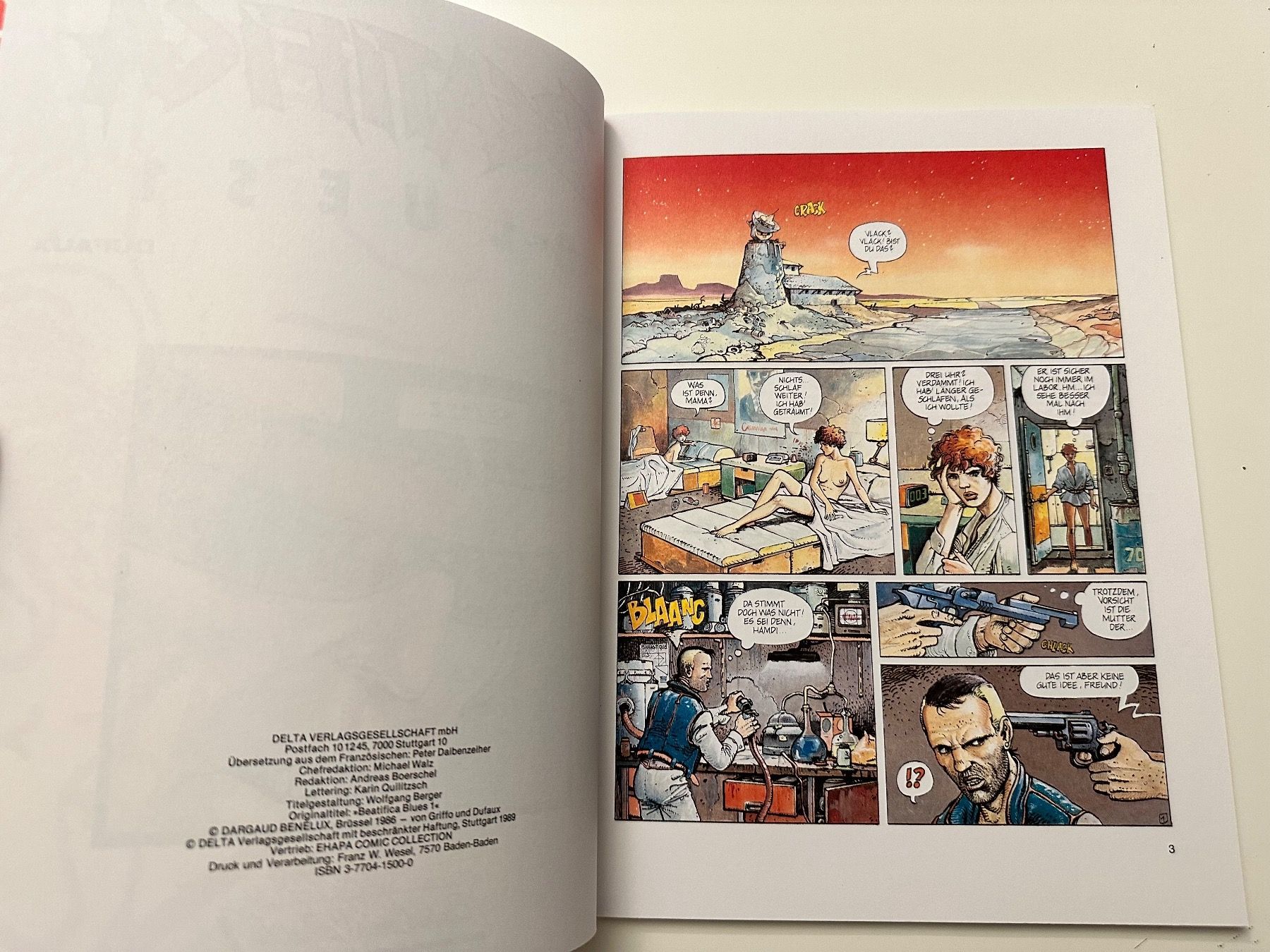 Comics: BEATIFICA BLUES 1 - SOFTCOVER – Gebraucht aus Münsingen von Ganjam 3