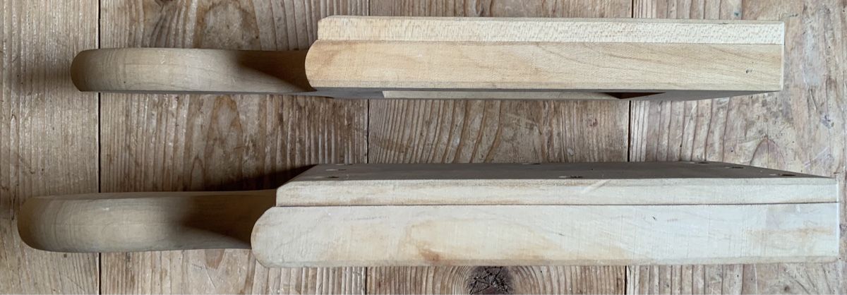 Elettrodomestici da cucina: 2 Butter-Model aus Holz – Usato da Goldingen venduto da Bergler012 2