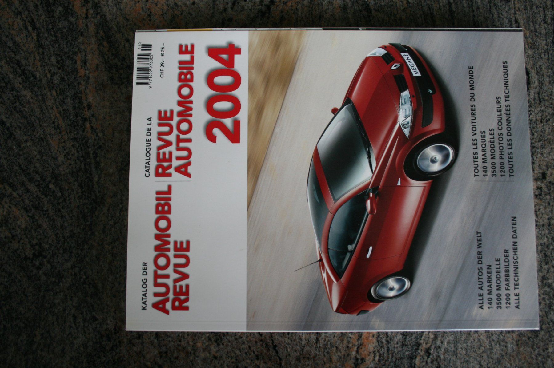 Zeitschriften & Magazine: AUTOMOBIL REVUE KATALOG 2004 – Gebraucht aus Wilen b. Wil von Rasti2