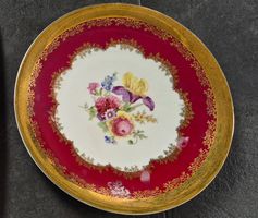 BAVARIA • Grosser Vintage Porzellanteller 29 cm – U.S. Zone