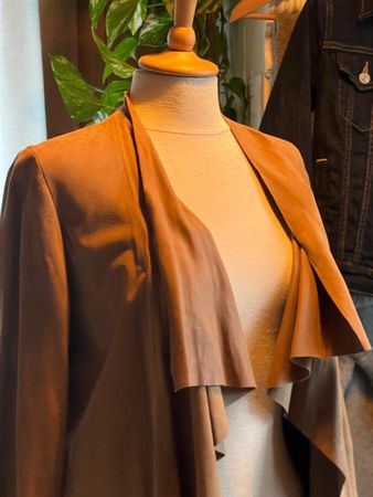 Gerard Darel Wildledermantel braun Grösse 36, Neuwertig!