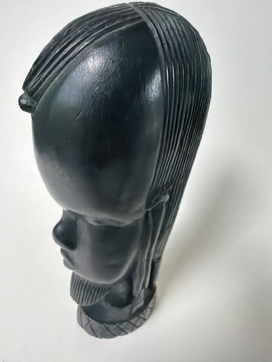 Sculture & Statue: Vintage Massai Ebenholz Büste – Usato da Gossau SG venduto da sushifactory 6