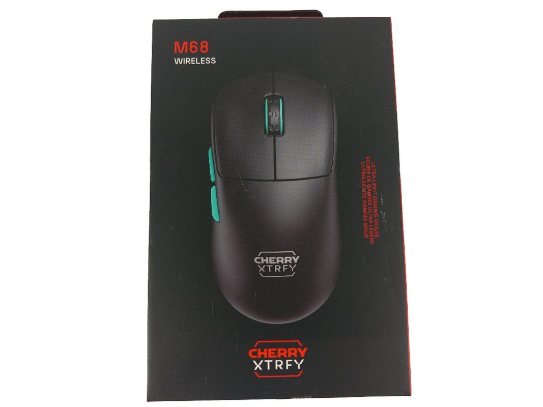 Mouse: CHERRY xtrfy M68 Mouse (Wireless; Black) – Usato da Hünenberg venduto da Restwert_Zug
