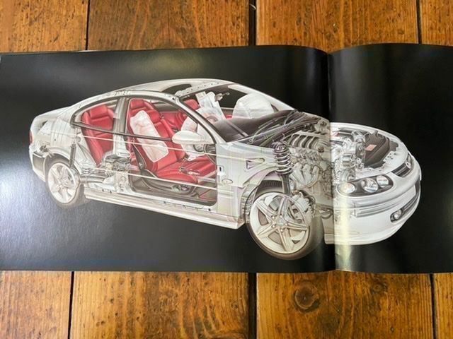 Holden Documenti: HOLDEN MONARO Prestige-Grossformat Prospekt 2001 / 2002  AUS – Usato da Langenthal venduto da Andreasdavidk 8