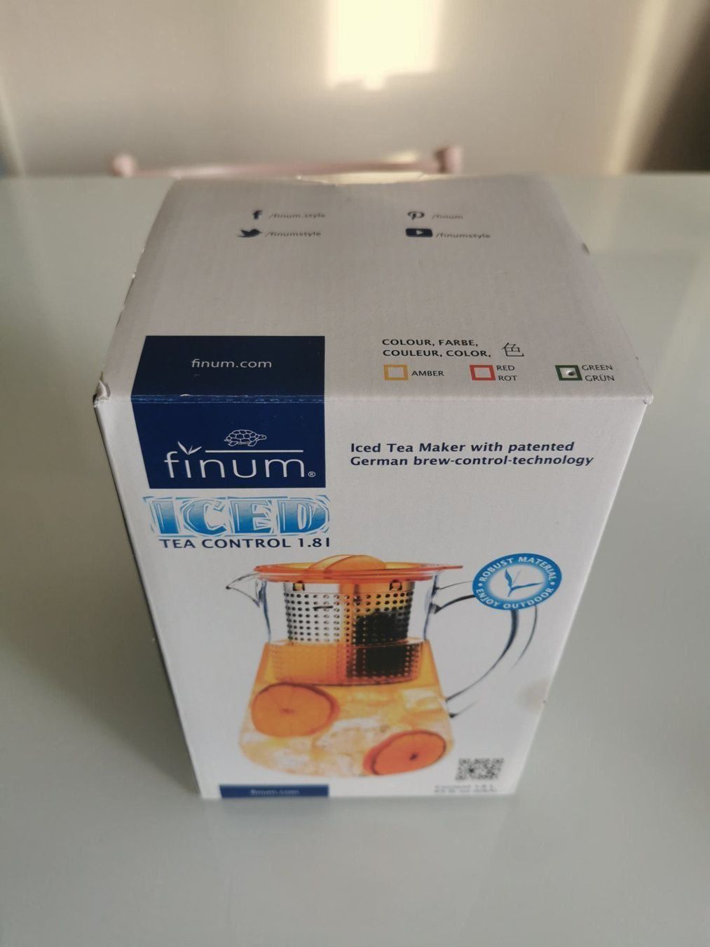 Teiere: Iced Tea Maker Finum 1.8l – Nuovo e nell'imballaggio originale da Urdorf venduto da Amaricardo 3