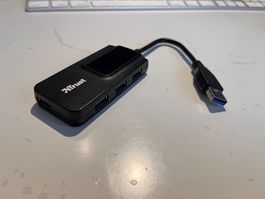 Trust USB 4-Weg Hub