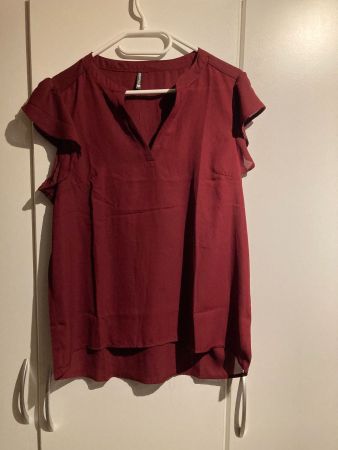 Bluse weinrot Gr. L