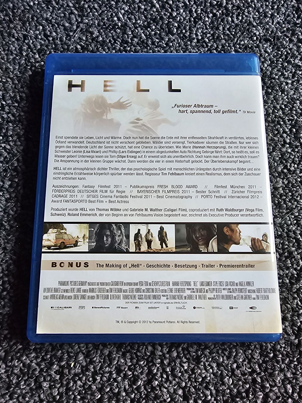 Tous les DVDs: HELL - Blu-ray – D'occasion à Ruswil par jan_bxl5 1