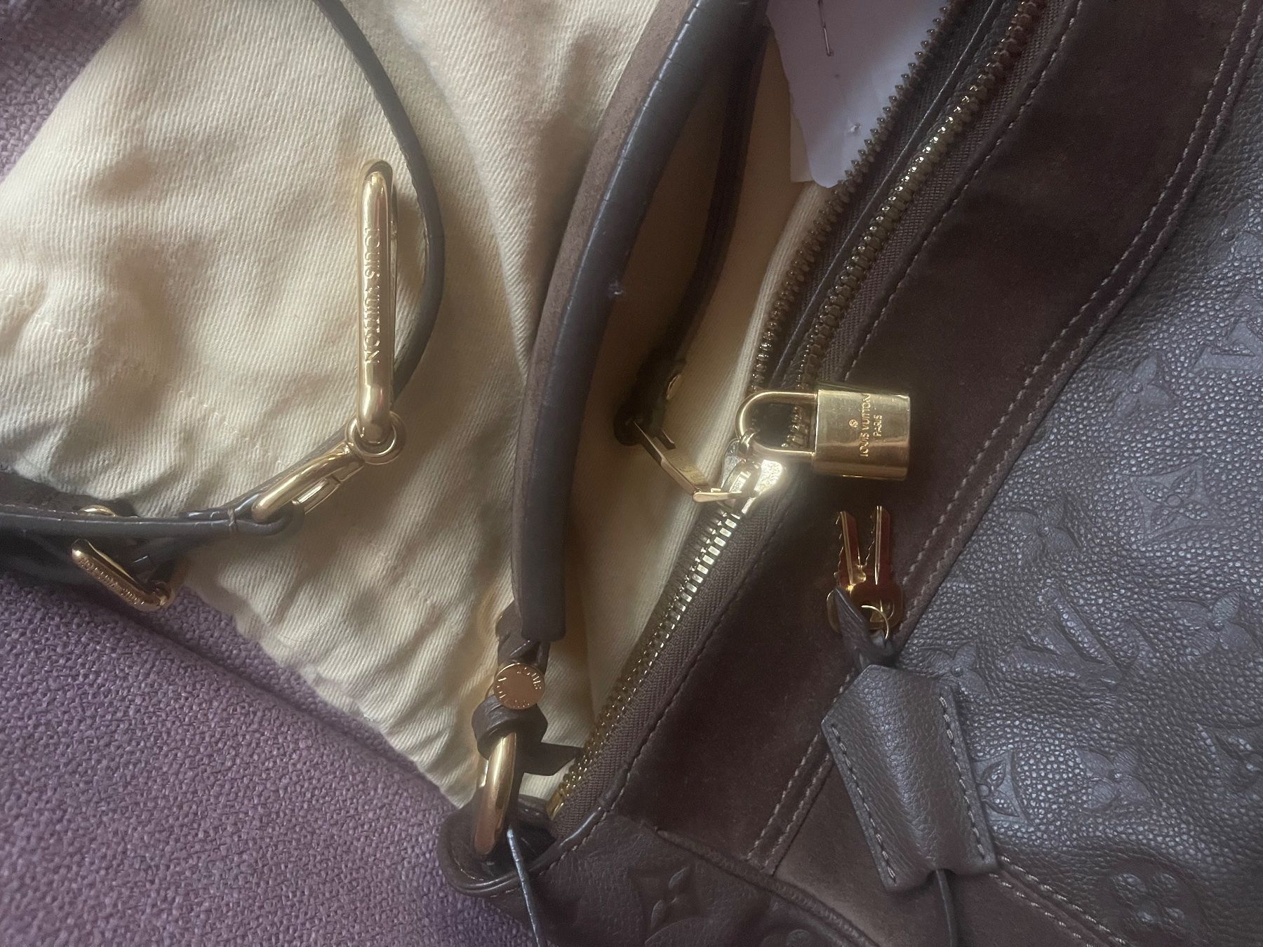Louis Vuitton Borse da donna: Louis Vuitton Ledertasche Original!!! – Usato da Dietikon venduto da Nieselchen 4