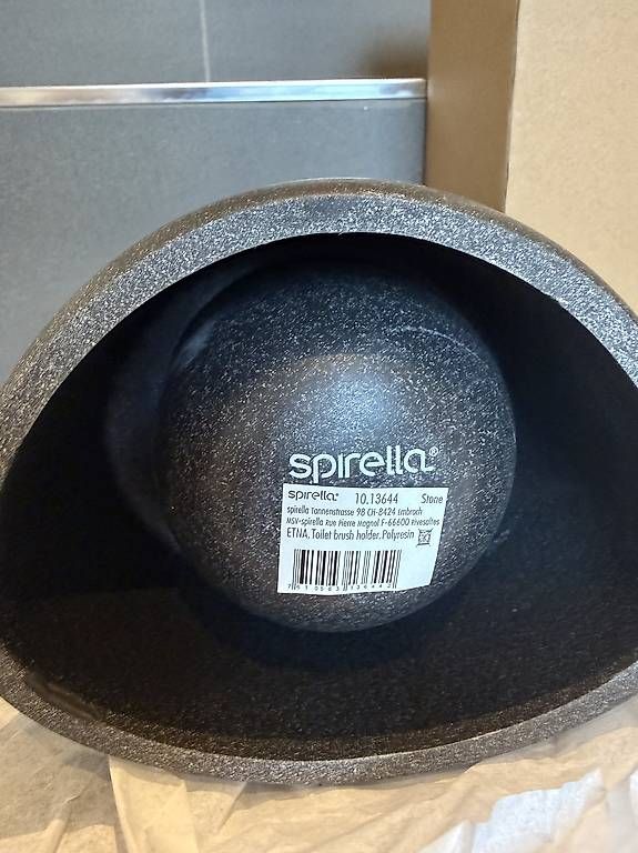Spirella Supporti a parete: Spirella Etna Stone HALTER NEU! – Nuovo (secondo la descrizione) da Wilen b. Wollerau venduto da chocolady 1